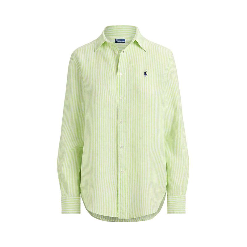 Polo Ralph Lauren Classic Fit Striped Linen Shirt image number 2